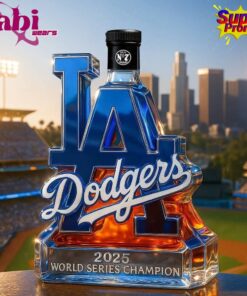 Los Angeles Dodgers Celebrate 2025 World Series Champion Whiskey Bottle – Limited Edition