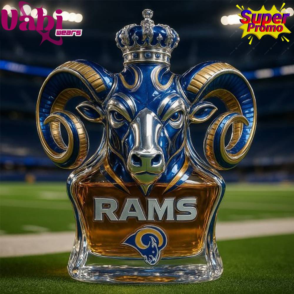 Los Angeles Rams Limited Edition Whiskey Bottle Los Angeles Rams Limited Edition Whiskey Bottle