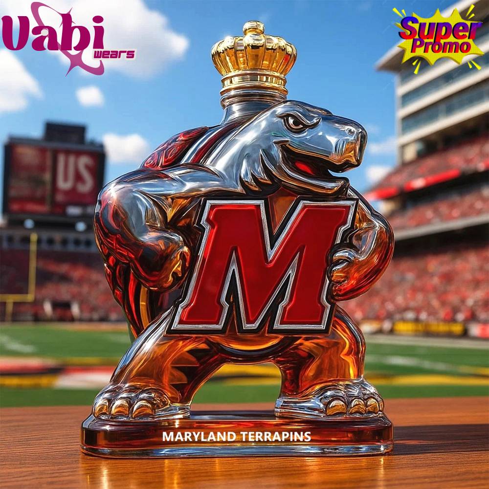 Maryland Terrapins Limited Edition Whiskey Bottle Maryland Terrapins Limited Edition Whiskey Bottle