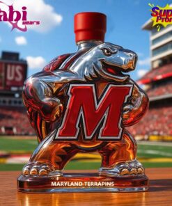 Maryland Terrapins Limited Edition Whiskey Bottle 2 Maryland Terrapins Limited Edition Whiskey Bottle 3