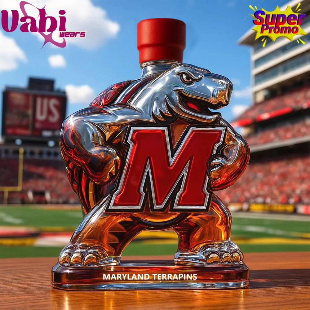 Maryland Terrapins Limited Edition Whiskey Bottle Maryland Terrapins Limited Edition Whiskey Bottle