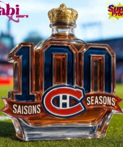 Montreal Canadiens 100th Anniversary Special Edition Whiskey Bottle Montreal Canadiens 100th Anniversary Special Edition Whiskey Bottle