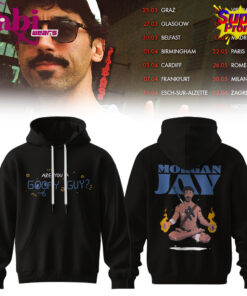 Morgan Jay Goofy Guy Graphic Black Hoodie Jersey Morgan Jay Goofy Guy Graphic Black Hoodie Jersey