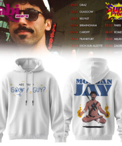 Morgan Jay Goofy Guy Graphic White Hoodie Jersey Morgan Jay Goofy Guy Graphic White Hoodie Jersey