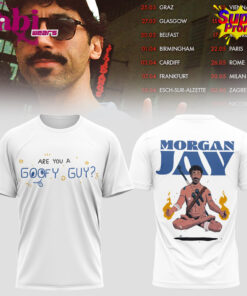 Morgan Jay Goofy Guy Graphic White Hoodie Jersey