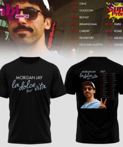 Morgan Jay La Dolce Vita Tour Hoodie Jersey Morgan Jay La Dolce Vita Tour Hoodie Jersey