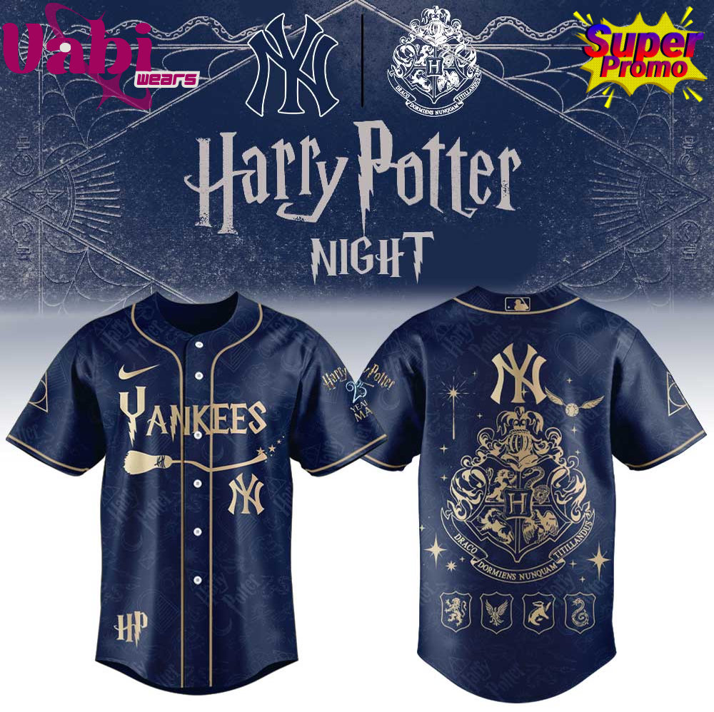 NY Yankees Harry Potter Night 2026 Baseball Jersey NY Yankees Harry Potter Night 2026 Baseball Jersey