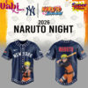 NY Yankees Naruto Night 2026 Baseball Jersey