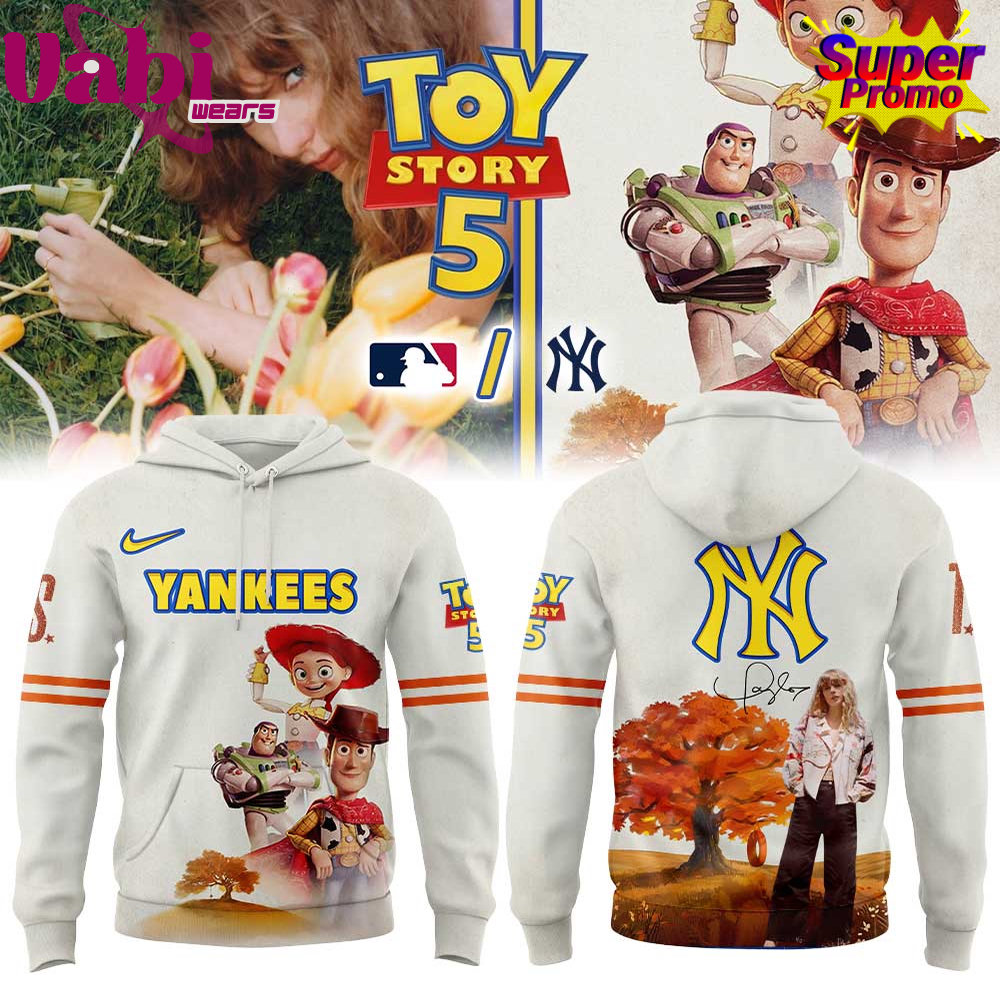 NY Yankees x Taylor Swift x ‘Toy Story 5’ Collection Limited Hoodie NY Yankees x Taylor Swift x ‘Toy Story 5’ Collection Limited Hoodie