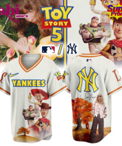 NY Yankees x Taylor Swift x ‘Toy Story 5’ Collection Limited Baseball Jersey