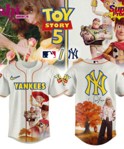 NY Yankees x Taylor Swift x ‘Toy Story 5’ Collection Limited Baseball Jersey