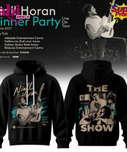 Niall Horan  Dinner Party Live On Tour Australia Hoodie Black Style