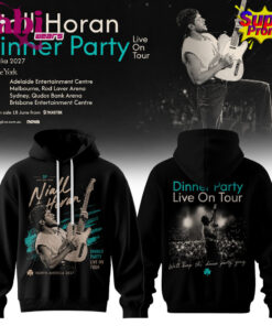 Niall Horan  Dinner Party Live On Tour Australia Hoodie Black Style