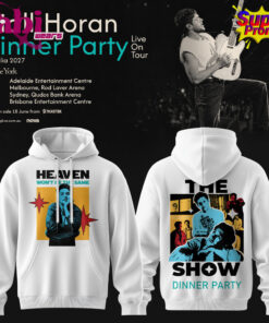 Niall Horan  Dinner Party Live On Tour Australia Hoodie White Special