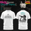 Niall Horan  Dinner Party Live On Tour Australia Tee White Version
