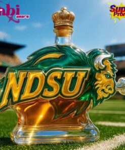 North Dakota State Bison Limited Edition Whiskey Bottle
