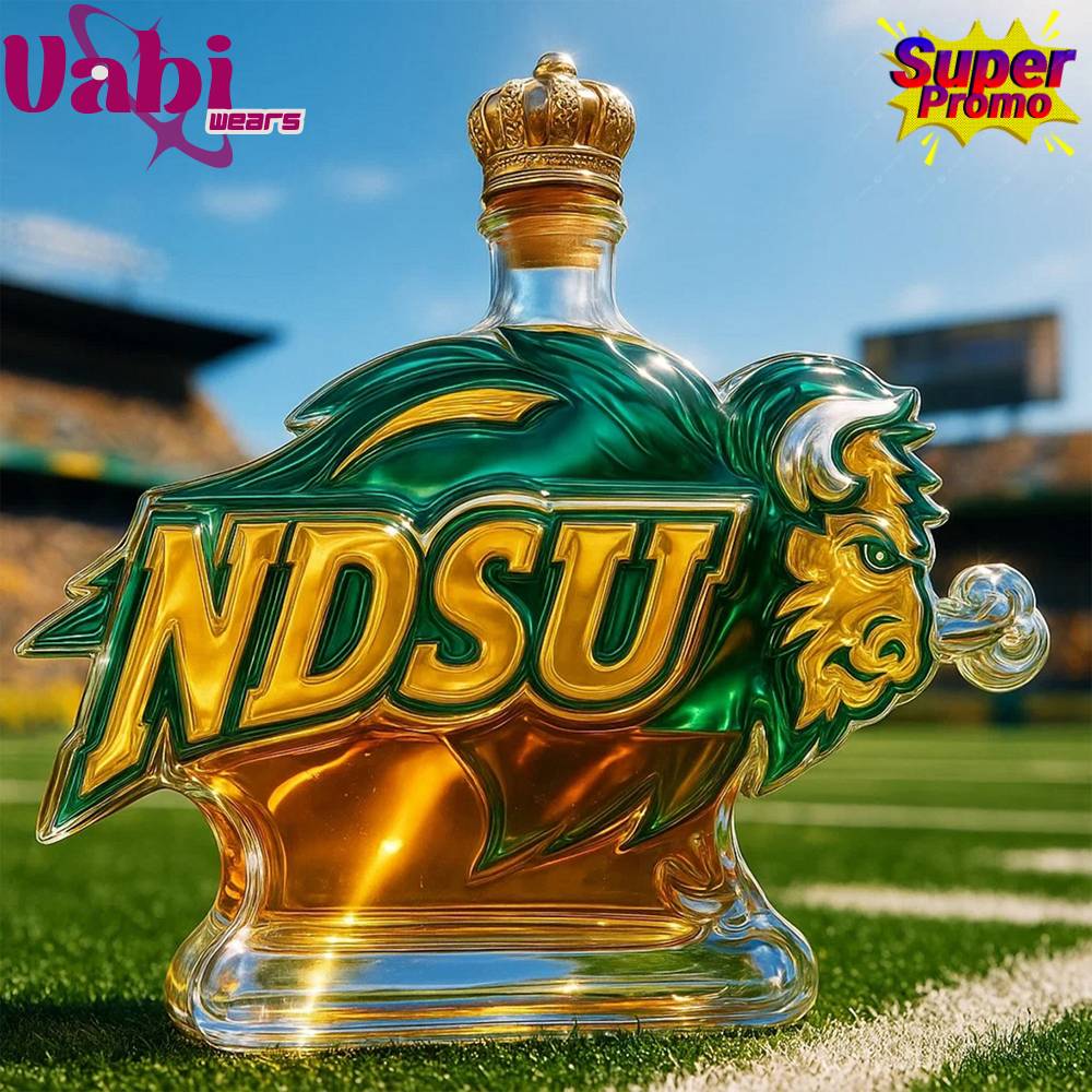 North Dakota State Bison Limited Edition Whiskey Bottle North Dakota State Bison Limited Edition Whiskey Bottle