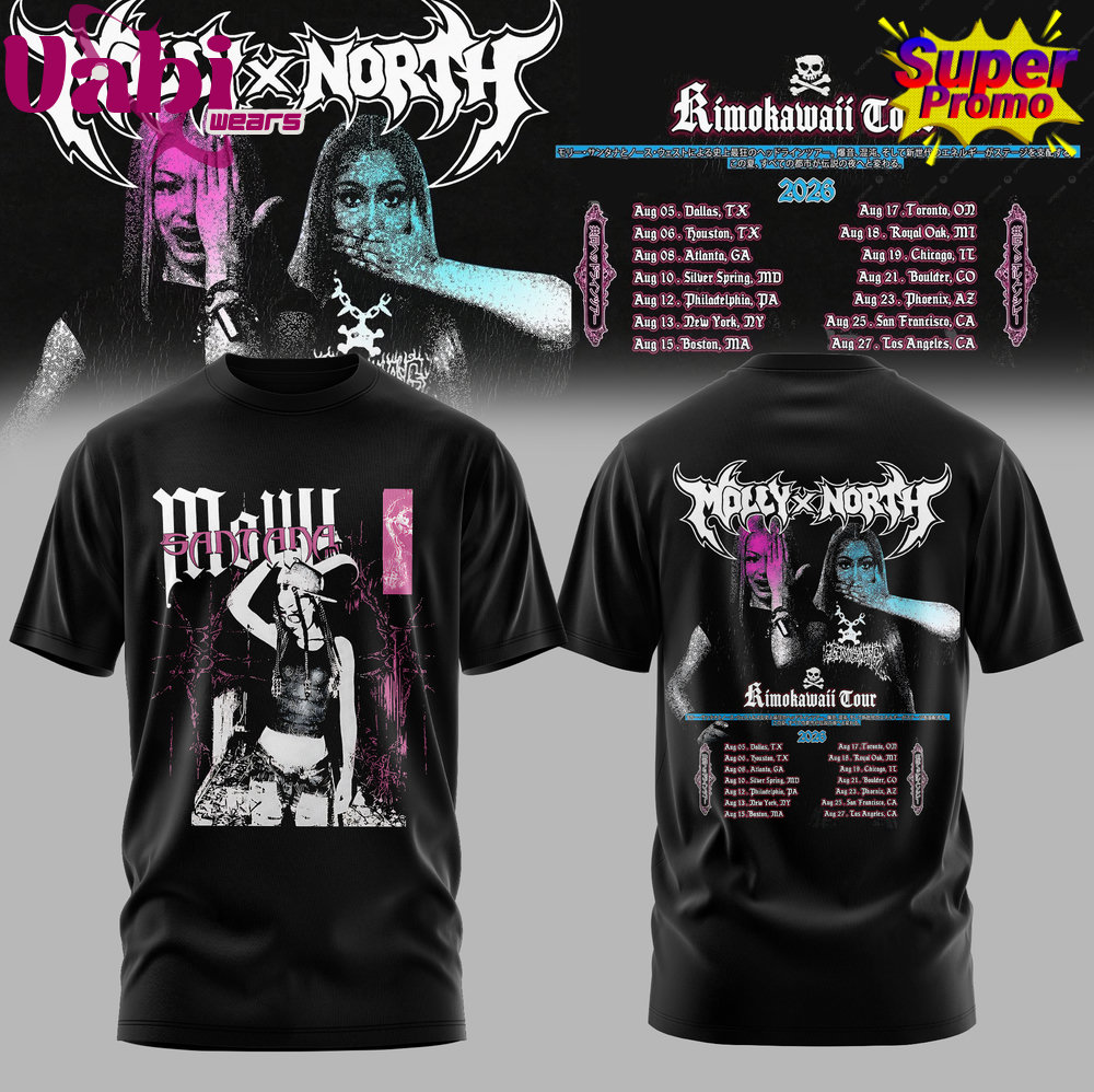 North West Rimokawaii Tour 2026 Edition Hoodie & Tee North West Rimokawaii Tour 2026 Edition Hoodie & Tee