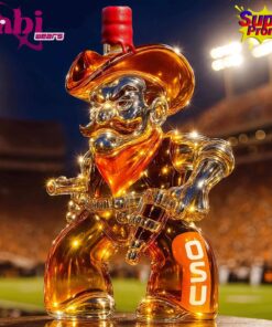 Oklahoma State Cowboys Limited Edition Whiskey Bottle 2 Oklahoma State Cowboys Limited Edition Whiskey Bottle 3