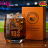 Oklahoma Sooners 130th Anniversary Whiskey Glass Oklahoma Sooners 130th Anniversary Whiskey Glass