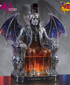 Ozzy Osbourne “In Memory of Ozzy” Whiskey Bottle
