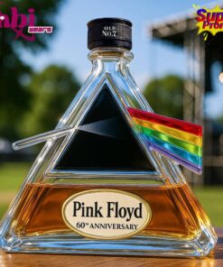 Pink Floyd 60th Anniversary Limited Edition Commemorative Whiskey Bottle