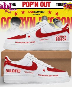 Corbyn Besson Pop’n Out Street Tour 2026 Custom AF1 Shoes