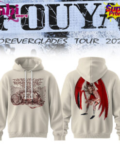 Pouya Foreverglades Tour 2026 Hoodie White Edition