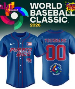Puerto Rico World Baseball Classic 2026 Special Edition Jersey