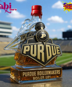 Purdue Boilermakers Boiler up Train Shaped Whiskey Bottle - Limited Edition 4 Purdue Boilermakers Boiler up Train Shaped Whiskey Bottle Limited Edition 5.jpg