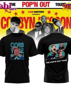 Corbyn Besson x Soulidified The Pop’n Out Tour 2026  Retro Pop Collage Trending Design