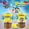 Seattle Mariners X Spongbob Squarepants Night Baseball Jersey Seattle Mariners X Spongbob Squarepants Night Baseball Jersey