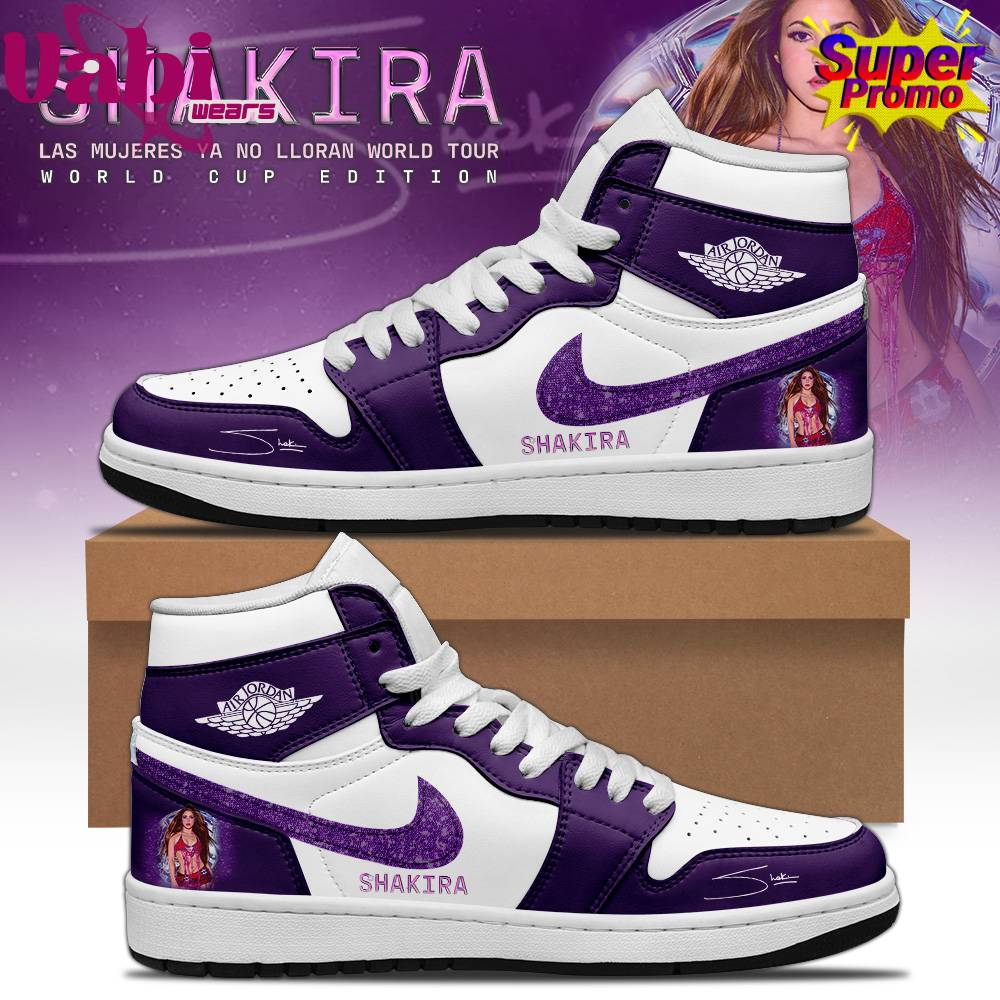 Shakira Special Las Mujeres Ya No Lloran Tour Air Jordan 1 Custom Shoes 1 Shakira Special Las Mujeres Ya No Lloran Tour Air Jordan 1 Custom Shoes 1