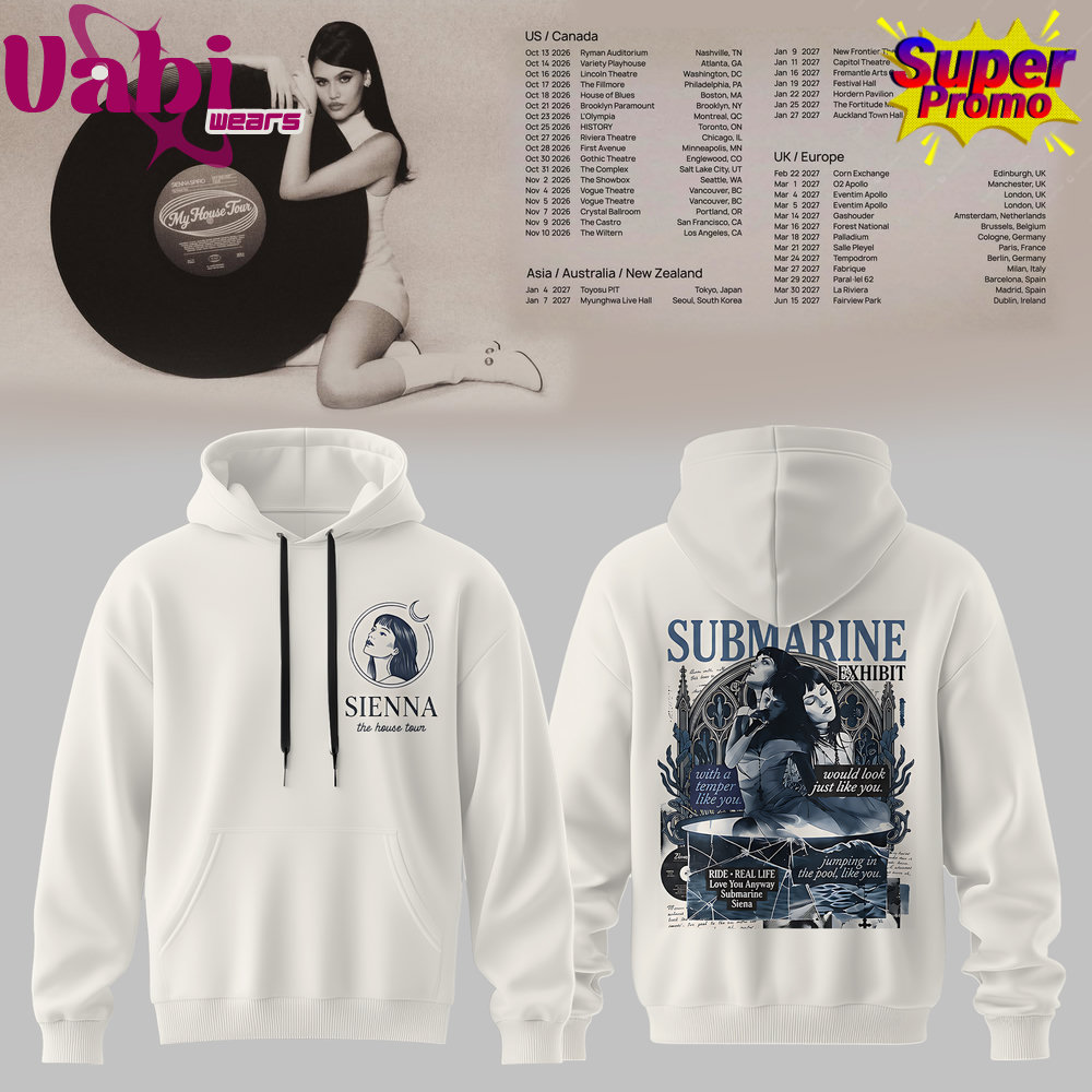 Sienna Spiro – My House Tour 2026 Hoodie Sienna Spiro – My House Tour 2026 Hoodie