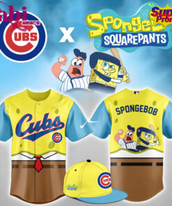 South Bend Cubs X Spongbob Squarepants Night Baseball Jersey