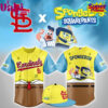 Texas Rangers X Spongbob Squarepants Night Baseball Jersey Texas Rangers X Spongbob Squarepants Night Baseball Jersey