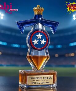 Tennessee Titans Legacy Special Edition Whiskey Bottle 1