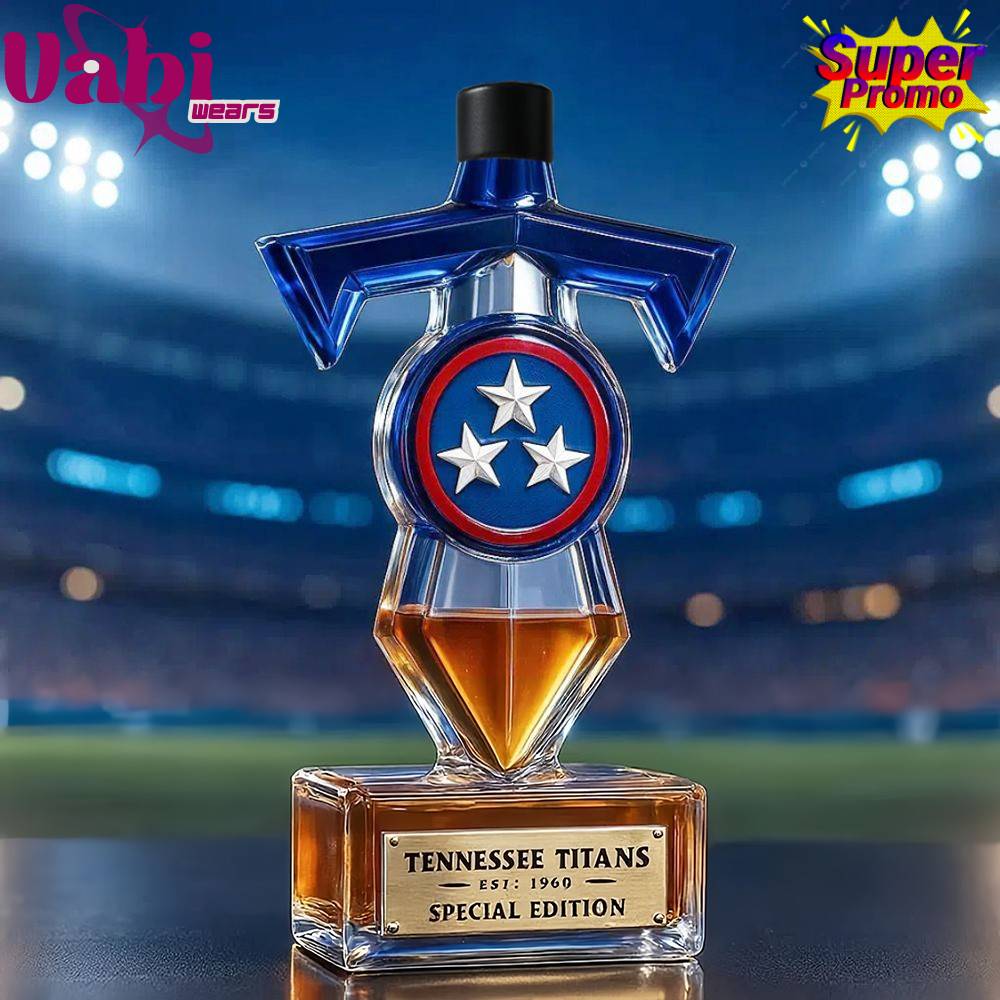 Tennessee Titans Legacy Special Edition Whiskey Bottle Tennessee Titans Legacy Special Edition Whiskey Bottle