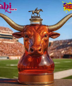 Texas Longhorn Bull Head Whiskey Bottle – Limited Edition