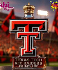 Texas Tech Red Raiders “Guns Up” Limited Edition Whiskey Bottle Texas Tech Red Raiders “Guns Up” Limited Edition Whiskey Bottle