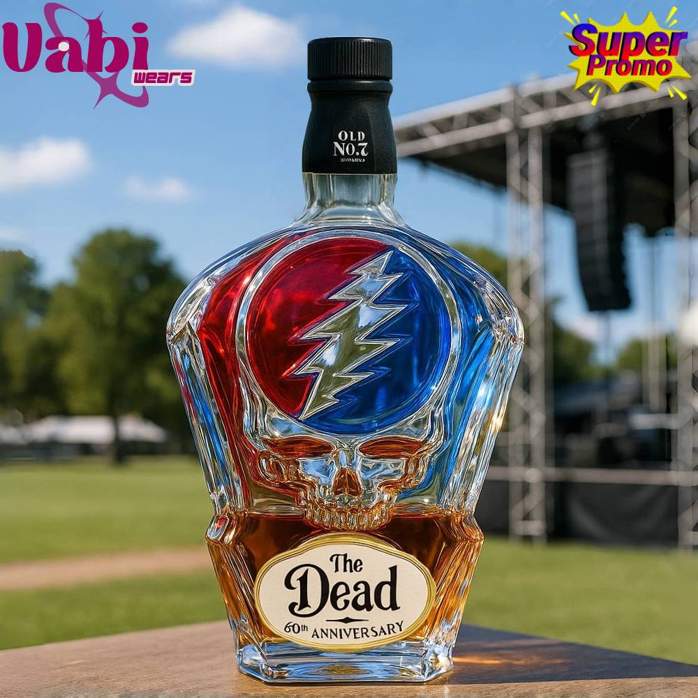 The Grateful Dead 60th Anniversary Whiskey Botlte The Grateful Dead 60th Anniversary Whiskey Botlte