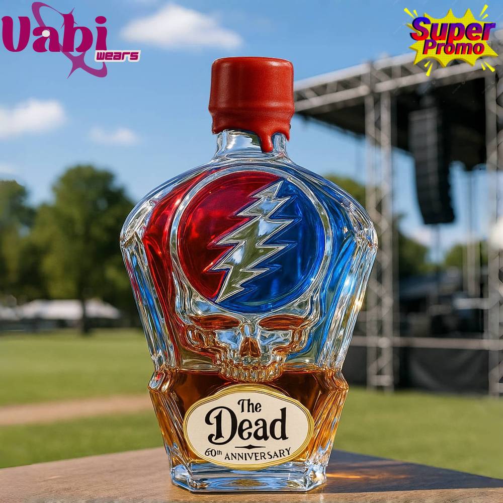 The Grateful Dead 60th Anniversary Whiskey Botlte The Grateful Dead 60th Anniversary Whiskey Botlte