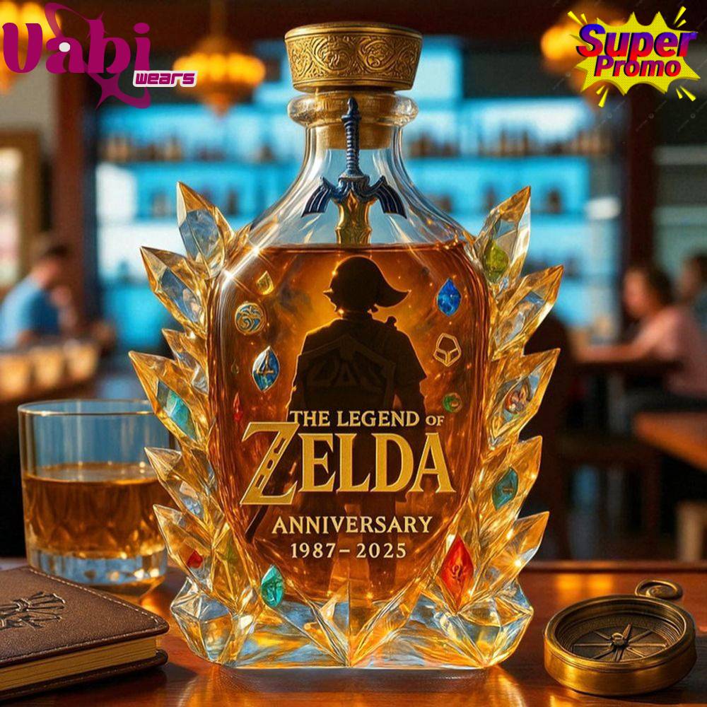 The Legend of Zelda 38th Anniversary Limited Edition Whiskey Bottle The Legend of Zelda 38th Anniversary Limited Edition Whiskey Bottle