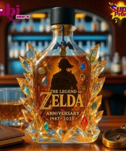 The Legend of Zelda 38th Anniversary Limited Edition Whiskey Bottle 1 The Legend of Zelda 38th Anniversary Limited Edition Whiskey Bottle 2
