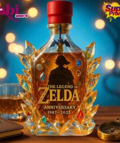 The Legend of Zelda 38th Anniversary Limited Edition Whiskey Bottle 2 The Legend of Zelda 38th Anniversary Limited Edition Whiskey Bottle 3