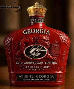 Georgia Bulldogs 133rd Anniversary Whiskey Bottle – Limited Edition