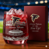 Atlanta Falcons 60th Anniversary Whiskey Glass