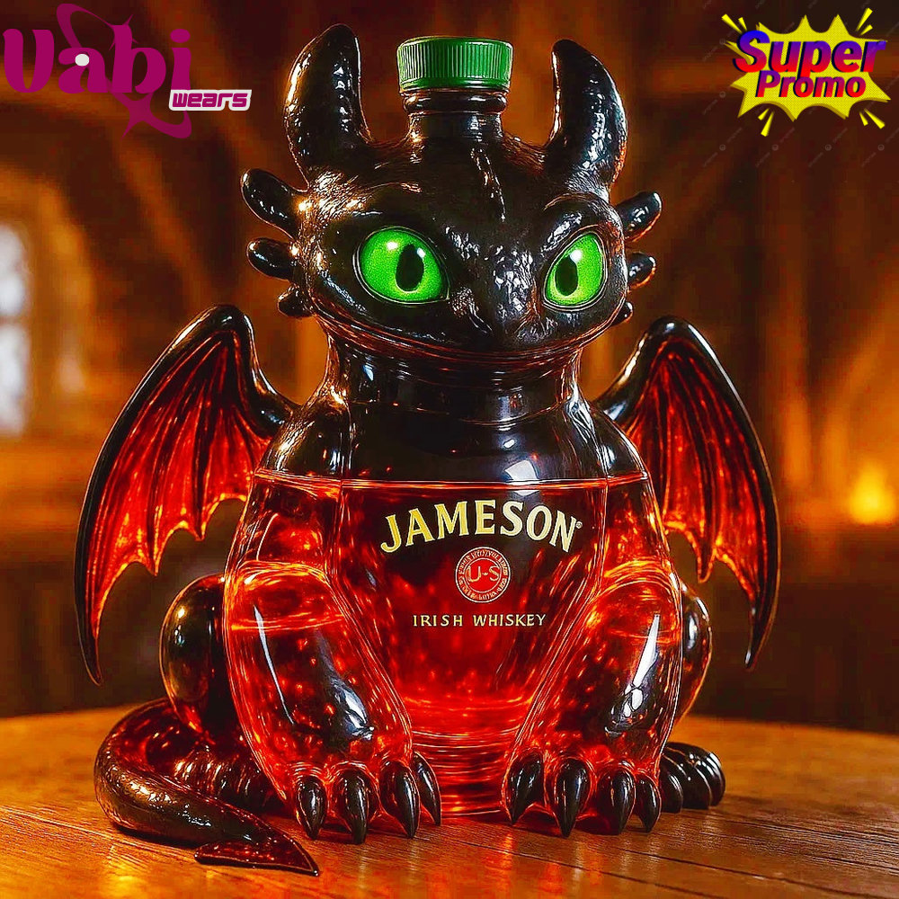 Toothless Limited Edition Whiskey Bottle Toothless Limited Edition Whiskey Bottle