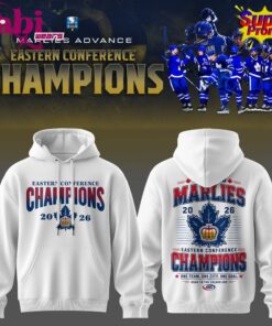 Toronto Marlies AHL 2026 Eastern Conference Champions Limited Hoodie Toronto Marlies AHL 2026 Eastern Conference Champions Limited Hoodie