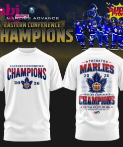 Toronto Marlies AHL 2026 Eastern Conference Champions Limited T-Shirt